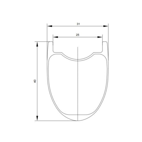TCC-G3140-25H-Hookless
